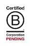 Pending B Corporation certification badge