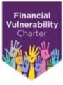 Financial Vulnerability Charter supporter badge