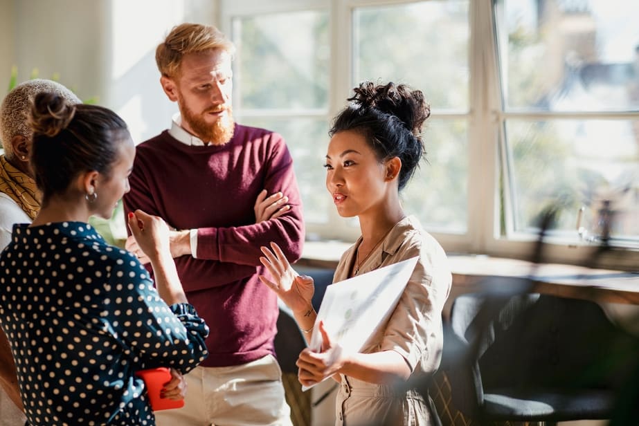 Discussing options and building a clear plan