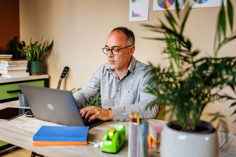 Business owner safeguarding a growing business
